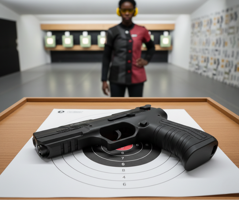 Ekol Nig 211 Black Blank-Firing Training Tool | Self-Defense Tool | Black